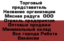 Торговый представитель › Название организации ­ Мясная радуга, ООО › Отрасль предприятия ­ Оптовые продажи › Минимальный оклад ­ 20 000 - Все города Работа » Вакансии   . Ростовская обл.,Ростов-на-Дону г.